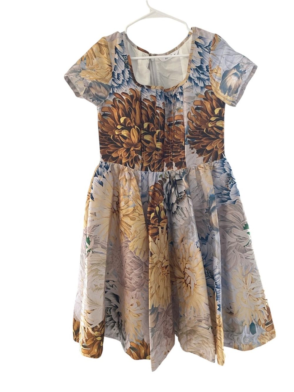 EShakti Floral Tea Dress Size M/8